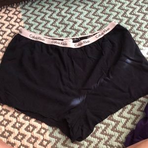 calvin klein sleep shorts